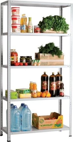 Стеллаж металлический Практик MS 160/100х25/3