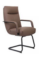 Стул Riva Chair Otto CV-P001BS Коричневая экокожа Стул Riva Chair Otto CV-P001BS Коричневая экокожа
