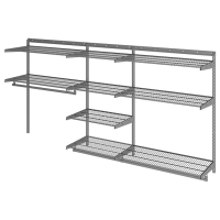 Гардеробная система Практик Home Optima G240 графит